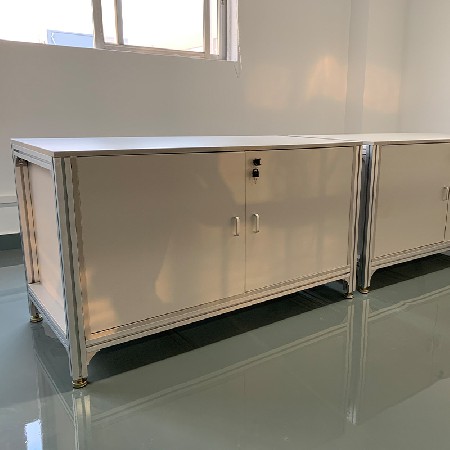 防靜電柜子批發(fā) 鋁合金實(shí)驗(yàn)臺 電子車間操作臺大容量多層工作臺