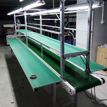 防靜電工作臺批發(fā)電子車間流水線防靜電操作臺鋁型材插件線實(shí)驗臺